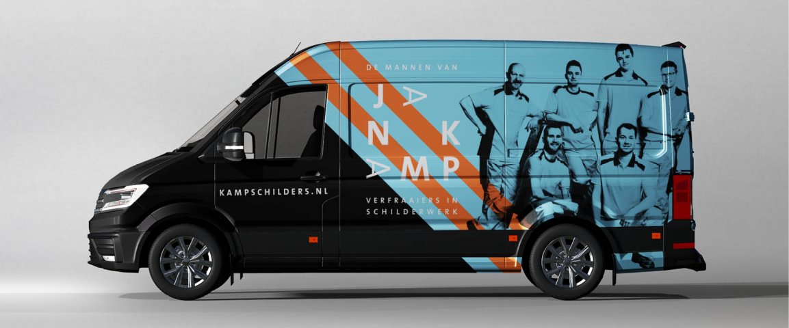 Nieuwe huisstijl Jan Kamp Schilders| TheSign Merkenvbouwer